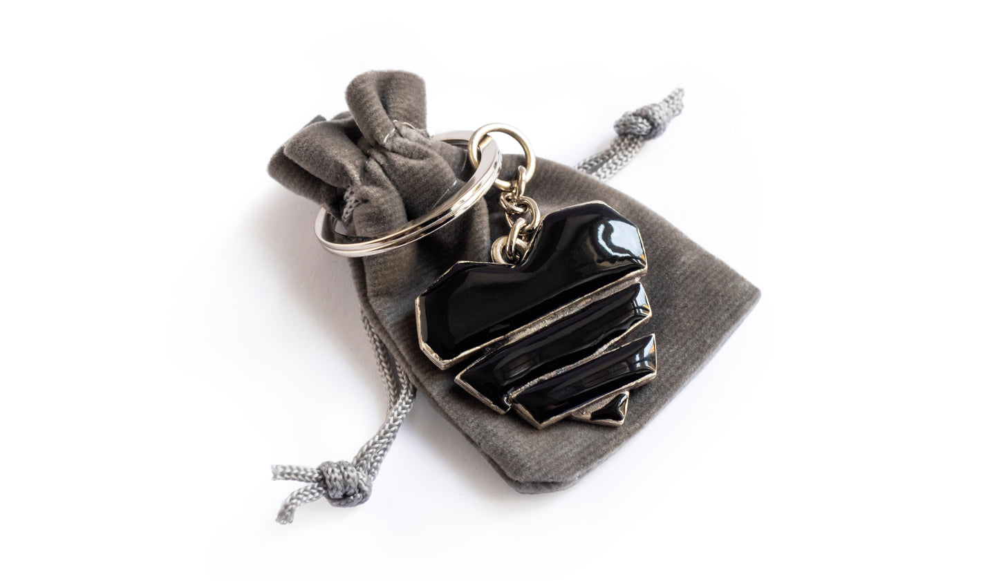 Privjesak za ključeve u obliku srca